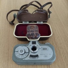 Zeiss Ikon Movinette 8B 8mm Cine Film Camera Vintage + Case Mechanical Germany