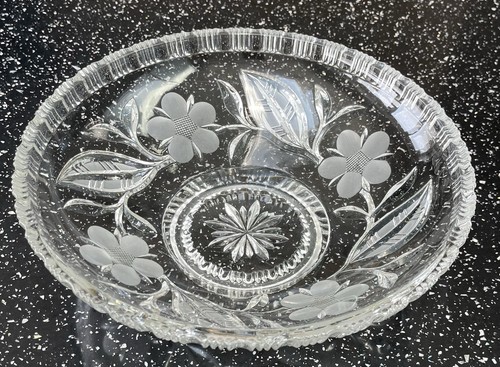 Clear crystal glass bowl it - bowl.,