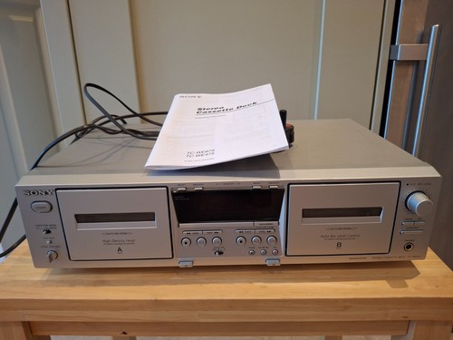 Sony we475 stereo twin - sony, tc-we475