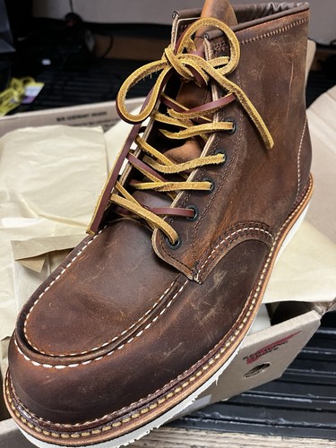 Red wing boots - wing, 9