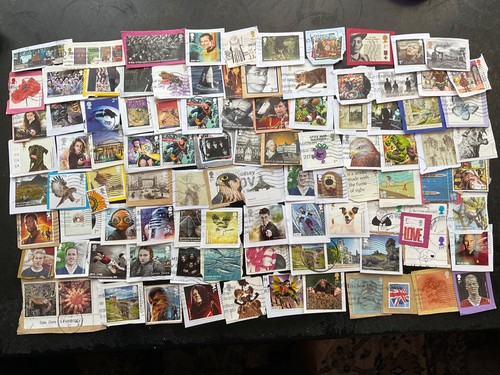 Stamps 100 different modern - gb,
