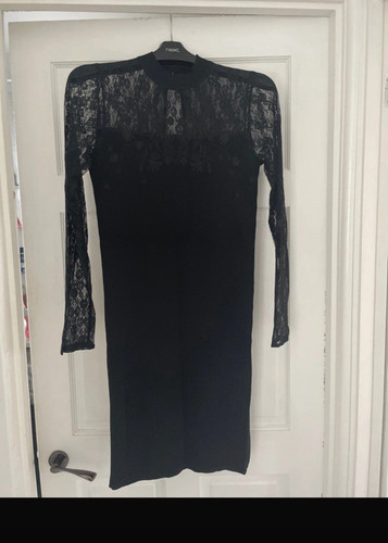 Next black floral lace sheer - floral,