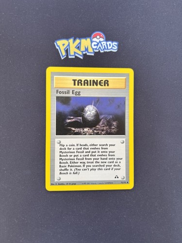 Pokemon tcg fossil egg - tcg, neo