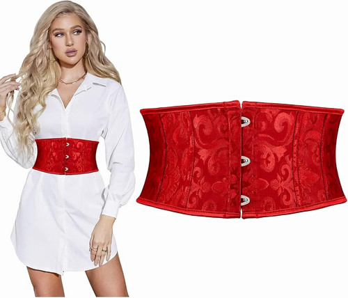 Suosdey jacquard corset belt - suosdey,