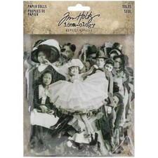 Tim Holtz Idea-ology Ephemera Pack - 83pcs Paper Dolls TH93555