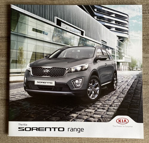 Kia sorento 2016 range - 2016, car