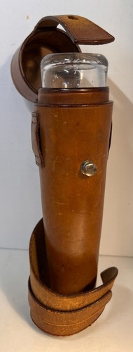 Leather saddle flask - saddle, 800