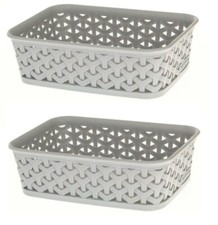 2 x Grey A6 Small Curver