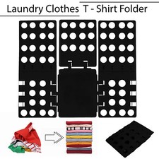 Durable T-Shirt Clothes Folding Board Fast Easy Plastic Folder for Adults & Kids