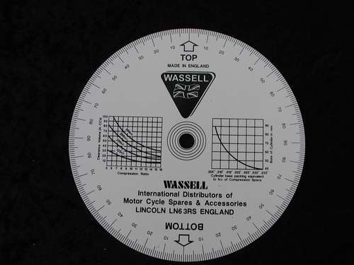 Pvc timing disc - timing, tool