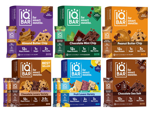 Iqbar plant protein - iqbar, bars