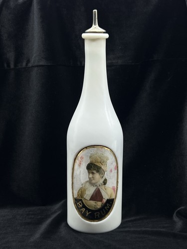 Antique milk glass bay - glass, “bay