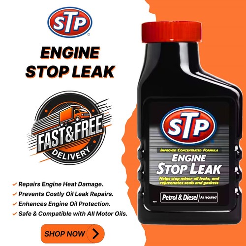 Stp engine stop leak 300ml - engine,