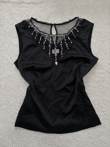 Vintage whistles black silk - vintage,