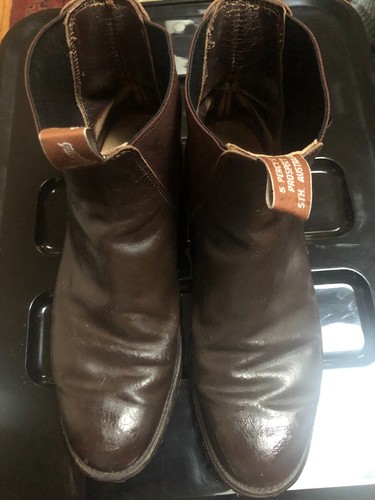 Williams leather boots - m.,