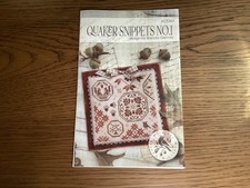Quaker Snippets No1 Cross Stitch Design By Brenda Gervais