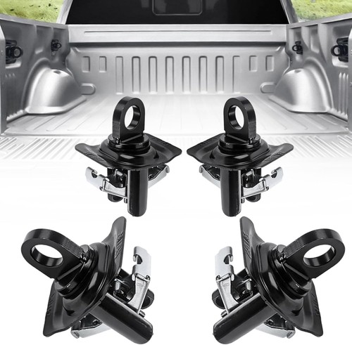Truck bed tie down anchors - down,