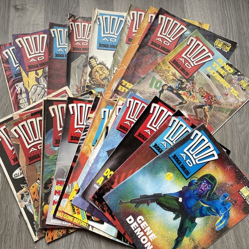 Different issues 2000ad - different,