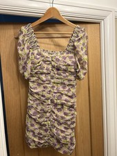 Zara Floral Purple Dress