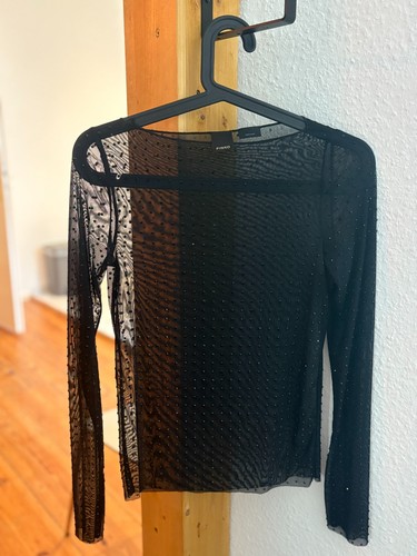 Pinko black rhinestone - black,