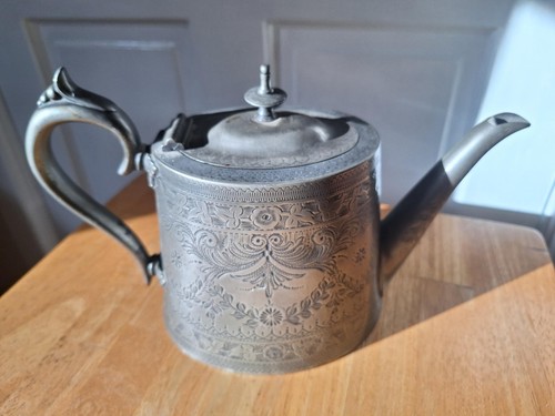 Vintage britannia metal - metal, teapot