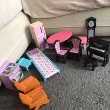 Dolls Wooden Furniture Bundle