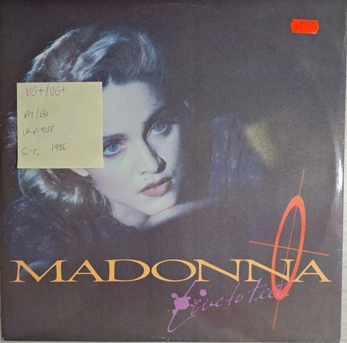 Madonna live tell vinyl - madonna,