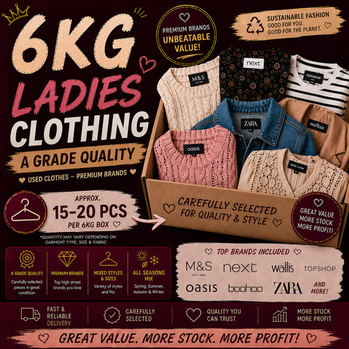 6kg ladies clothing - 6kg, bundle