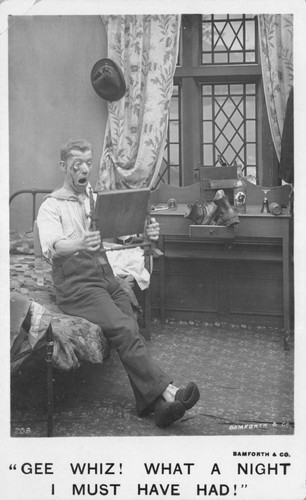 Bamforth edwardian black and - edwardian,