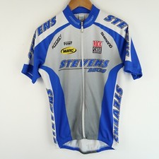 Mens Vintage Retro Cycling jersey Rock Shox Mavic SZ Small (G4808)