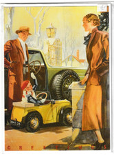 PEDAL CAR NOSTALGIA BLANK