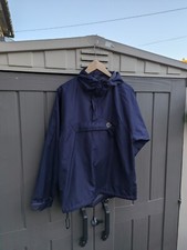 LOWE ALPINE packaway RAIN cagoule ANORAK smock JACKET COAT Size Small Purple 