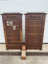 Pair Antique Victorian Gothic