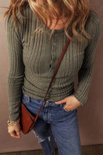 Womens ribbed knit pullover - womens,