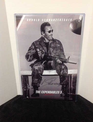 Arnold schwarzenegger signed - schwarzenegger,