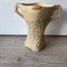 Arthur Wood Art Deco Vase Colourful Period Piece