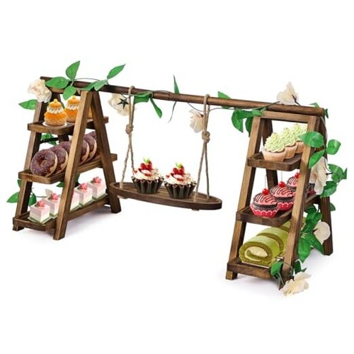 Nanxitu wooden cupcake stand - cupcake, stand,3