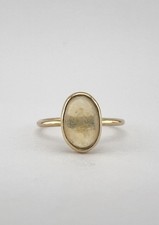 Designer Modernist 14k Yellow