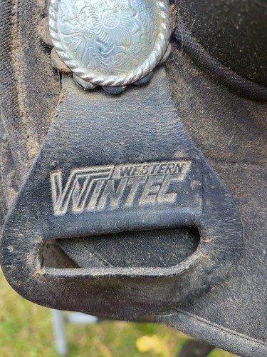 Wintec western black - black, synthetic