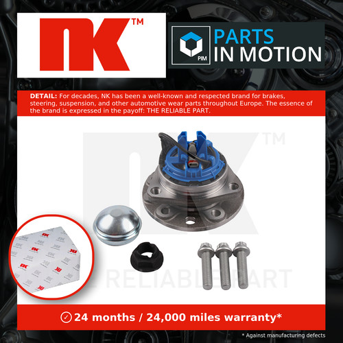Wheel bearing kit fits - wheel,