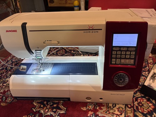 Janome memory craft - memory, qcp