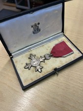 Genuine MBE Medal in original