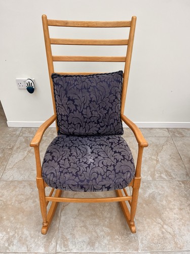 Vintage rocking chair just - , off