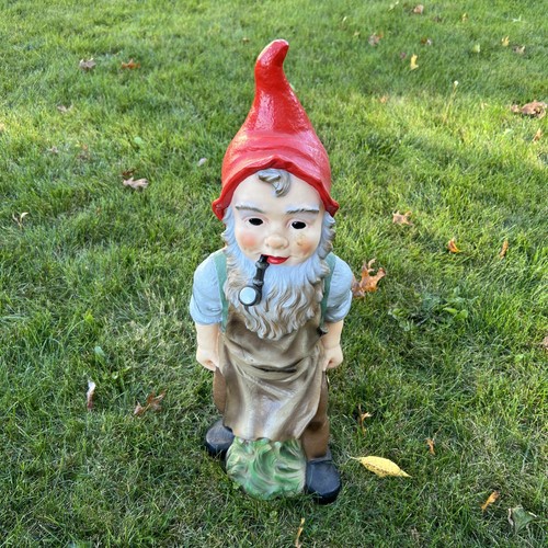 Large gnome blow mold - gnome, plastic