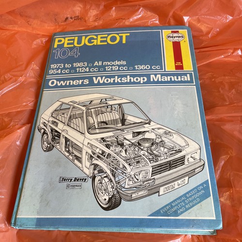 Peugeot 104 haynes workshop - 104,