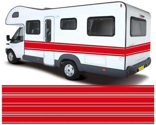 10m motorhome vinyl - 10m, stripes