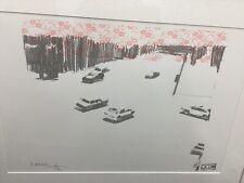 CHARMING BAKER LA LIVE PRINT signed framed [EA]