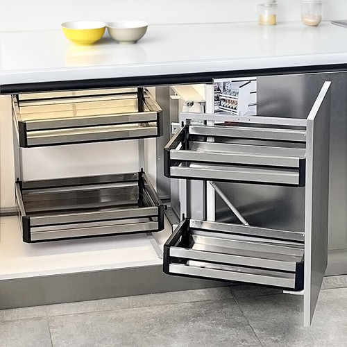 Kitchen corner storage - kitchen, shelf