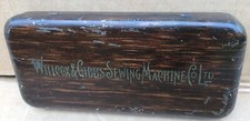 Willcox Gibbs Antique sewing Machine Accessories case only