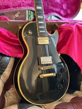 Gibson USA Vintage 1995 Les Paul Custom Ebony Black Beauty w/ Orig Hardcase